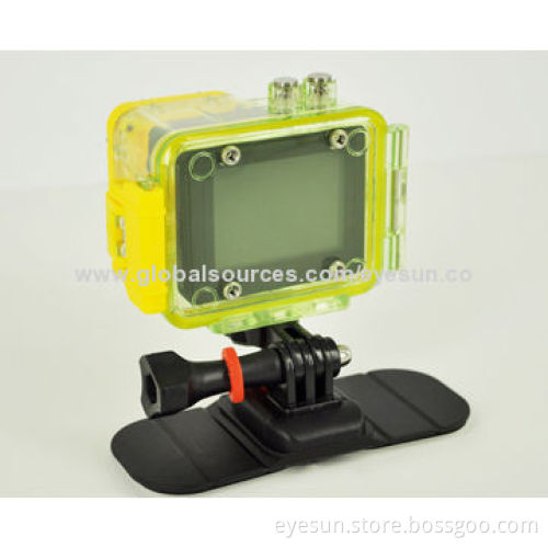 Full HD 1,080P Waterproof Sports Camera with Video, Audio, Picture Functions, 150 Degrees Wide AngleNew